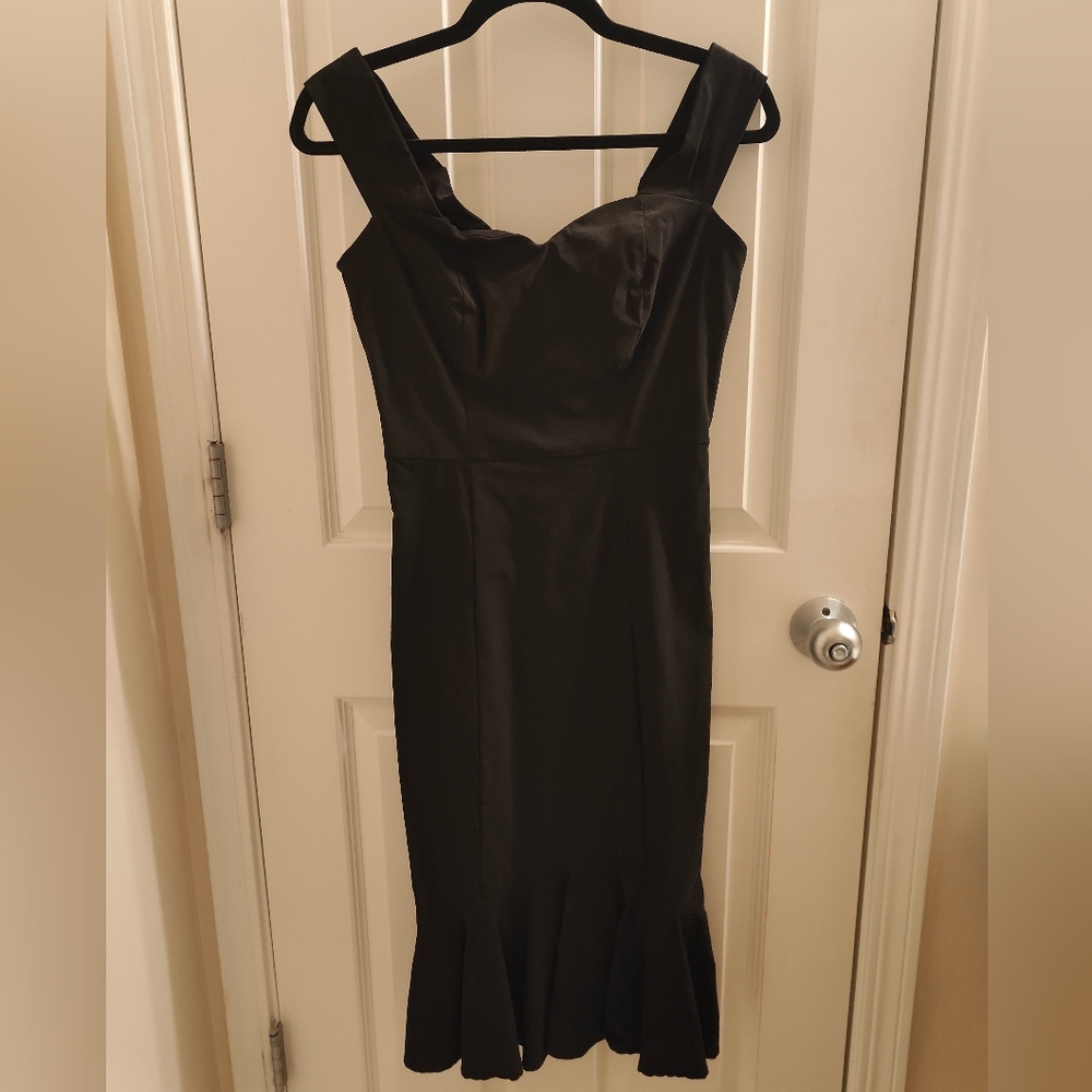 Collectif Black Pencil dress M
